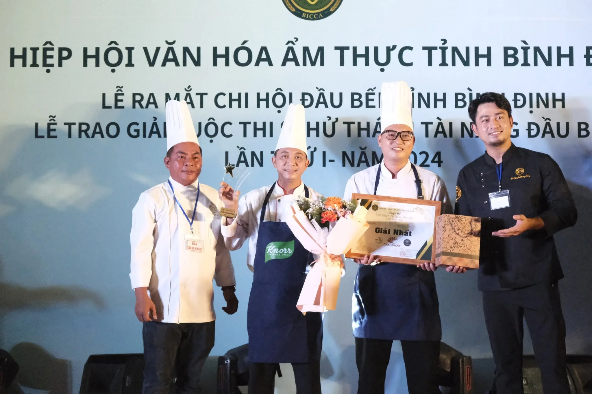 Trao giải Nhất Hội thi “Thử thách tài năng đầu bếp” lần thứ I năm 2024